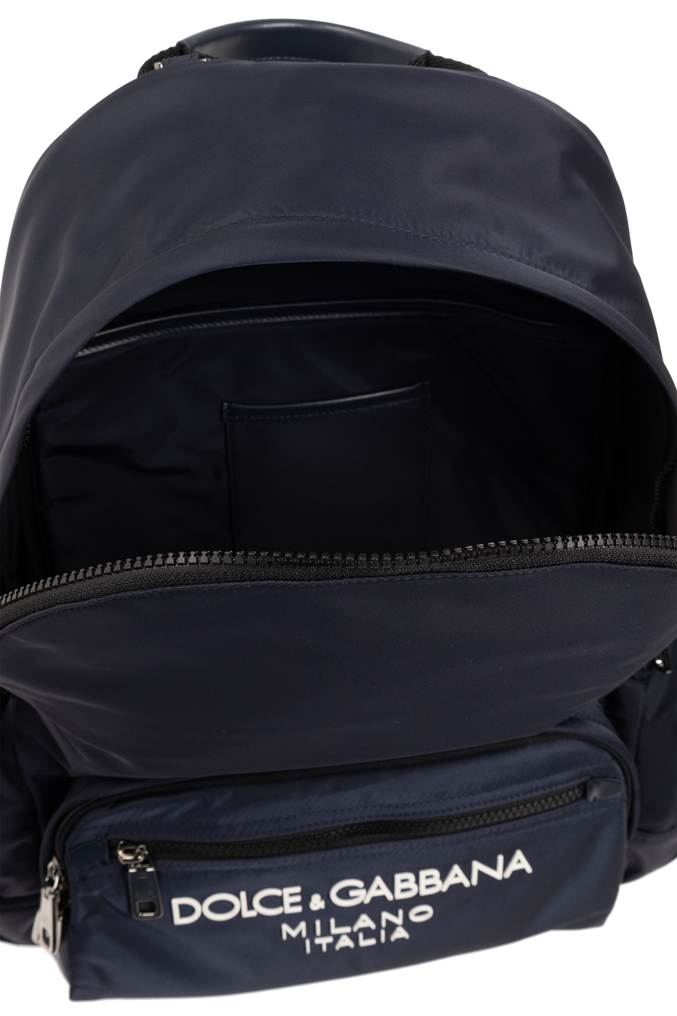 Navy blue Backpack with logo Dolce & Gabbana - Vitkac AS